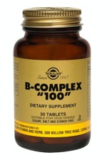 Solgar B-Complex "100" 50 Tablets