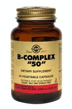Solgar B-Complex "50" 50 Vegetable Capsules