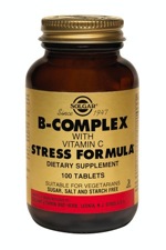 Solgar B-Complex with Vitamin C Stress Formula* 100 Tablets
