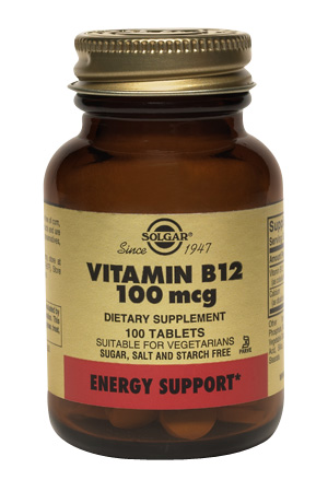 Solgar B12 (Vitamin) 100 mcg 100 Tablets