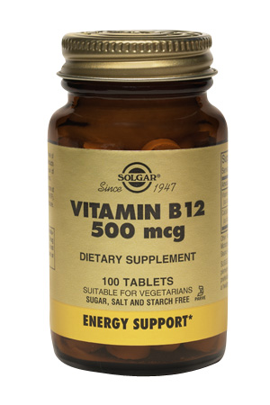Solgar B12 (Vitamin) 500 mcg 100 Tablets