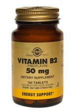 Solgar B2 (Vitamin) (Riboflavin) 50 mg 100 Tablets      TEMPORARILY UNAVAILABLE