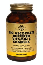 Solgar Bio Ascorbate Buffered Vitamin C Complex 100 Veg Caps-TEMP OUT OF STOCK