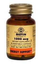 Solgar Biotin 1000 mcg 50 Vegetable Capsules