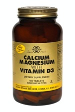Solgar Calcium Magnesium with Vitamin D3 150 Tablets