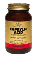 Solgar Caprylic Acid 100 Tablets