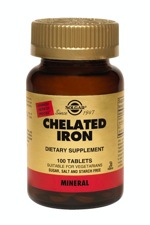Solgar Chelated Iron 100 Tablets