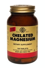 Solgar Chelated Magnesium 100 Tablets