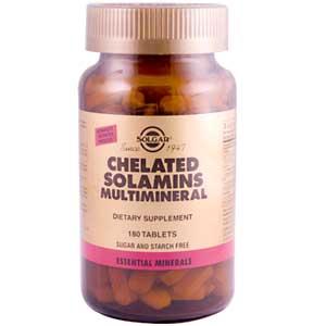 Solgar Chelated Solamins Multimineral 180 Tablets-UNAVAILABLE