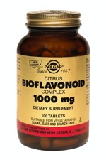Solgar Citrus Bioflavonoid Complex 1000 mg 100 Tablets     TEMPORARILY UNAVAILABLE