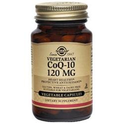 Solgar CoQ-10 120 mg 60 Vegetable Capsules