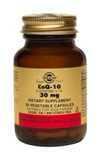 Solgar CoQ-10 30 mg 30 Vegetable Capsules