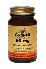Solgar CoQ-10 60 mg 30 Vegetable Capsules