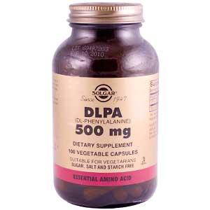 Solgar DLPA 500 mg 100 Vegetable Capsules