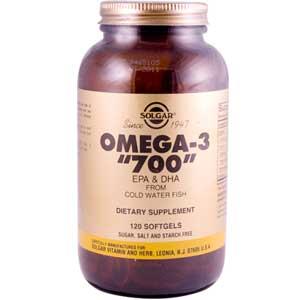 Solgar Double Strength Omega-3 700 mg 120 Softgels