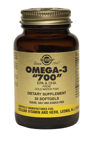 Solgar Double Strength Omega-3 700 mg 30 Softgels