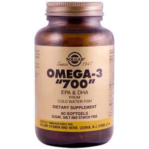 Solgar Double Strength Omega-3 700 mg 60 Softgels
