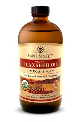Solgar Earth Source Organic Flaxseed Oil 16oz-OUT OF STOCK