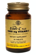 Solgar Ester-C Plus 1000 mg Vitamin C 30 Tablets (Ester-C Ascorbate Complex)