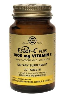 Solgar Ester-C Plus 1000 mg Vitamin C 60 Tablets (Ester-C Ascorbate Complex)