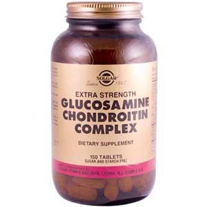 Solgar Extra Strength Glucosamine Chondroitin Complex 150 Tablets