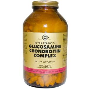 Solgar Extra Strength Glucosamine Chondroitin Complex 300 Tablets