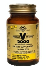 Solgar Formula VM-2000 30 Tablets (Multi-Nutrient System With Herbs)