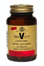 Solgar Formula VM-75 30 Tablets (High Potency Multiple Vitamins and Minerals)