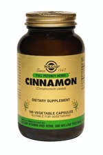 Solgar FP Cinnamon 100 Vegetable Capsules