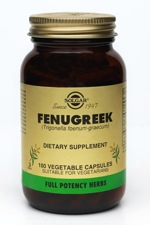 Solgar FP Fenugreek 100 Vegetable Capsules