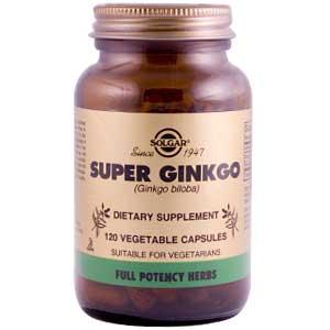 Solgar FP Super Ginkgo 120 Vegetable Capsules