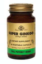 Solgar FP Super Ginkgo 60 Vegetable Capsules