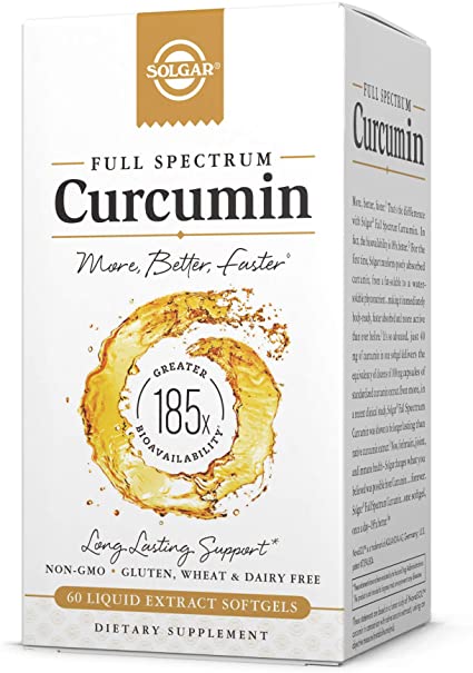 Solgar - Curcumin (Full Spectrum) Liquid Extract 60 Softgels