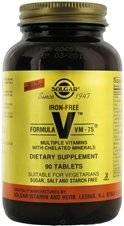 Solgar Iron-Free Formula VM-75 90 Tablets 