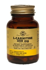 Solgar L-Carnitine 250 mg 30 Vegetable Capsules