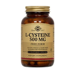 Solgar L-Cysteine 500 mg 60 Vegetable Capsules