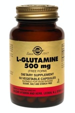 Solgar L-Glutamine 500 mg 50 Vegetable Capsules