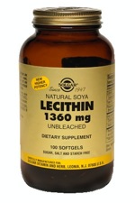 Solgar Lecithin 1360 mg 100 Softgels