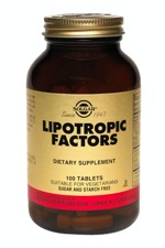 Solgar Lipotropic Factors 100 Tablets (Vegetarian Formula)
