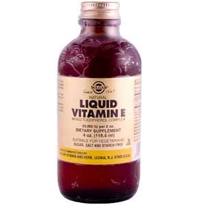 Solgar Liquid Vitamin E 4 oz (without dropper)