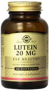 Solgar Lutein 20 mg 60 Softgels