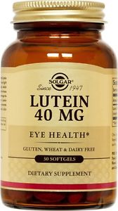 Solgar Lutein 40 mg 30 Softgels