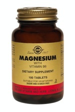 Solgar Magnesium with Vitamin B6 100 Tablets