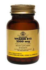 Solgar Megasorb B12 2500 mcg 60 Nuggets