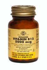 Solgar Megasorb B12 5000 mcg 30 Nuggets