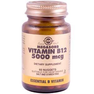 Solgar Megasorb B12 5000 mcg 60 Nuggets-OUT OF STOCK