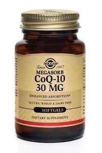Solgar Megasorb CoQ-10 30 mg 120 Softgels