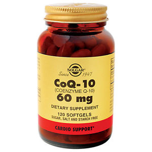 Solgar Megasorb CoQ-10 60 mg 120 Softgels