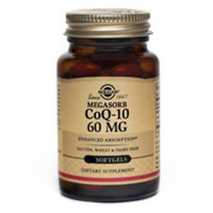 Solgar Megasorb CoQ-10 60 mg 60 Softgels