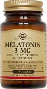 Solgar Melatonin 3 mg 60 Nuggets